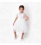 Платье Mevis Chamomile White