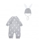 Комплект Mari-knit Комбинезон Шапка Stone Rabbit