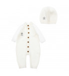Комплект Mari-knit Комбинезон Шапка Fluffy Bear, р. 56