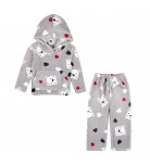 Комплект махровый Flamingo Джемпер Брюки Fluffy Bear Love, р. 98