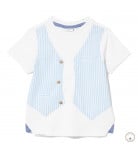 Футболка BluKids Bio Cotton Strip, р. 74