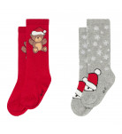Набор гольфов утепленных BluKids Christmas evening 2 шт