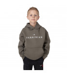 Худи утепленный Mevis I'm Ukrainian khaki