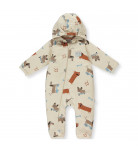 Комбинезон Bebetto Friendly animal Beige