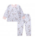 Пижама утепленная Flamingo Star Unicorns Blue