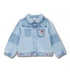 Джинсовая куртка BluKids Flower Minnie