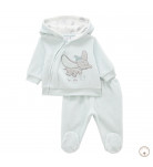 Комплект BluKids Organic Cotton Кофта Ползунки You Can Fly, р. 50