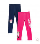 Набор леггинсов BluKids Bio Cotton Lovely Mini Mouse 2 шт