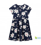 Платье BluKids Better Cotton Dark Flowers
