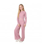 Комплект Mevis Джемпер Брюки Bubble Gum, р. 122