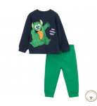 Комплект свитшот штаны BluKids Better Cotton Funny monster