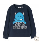 Cвитшот BluKids Better Cotton Monster blue