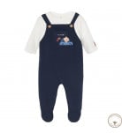 Комплект BluKids Bio Cotton Комбинезон и футболка 6237828