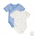 Набор боди BluKids Bio Cotton 6237876, 2 шт