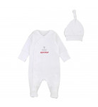 Комплект Flamingo Человечек Шапочка 130-212 Milk, р. 56