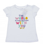 Футболка Hello Baby Bio Cotton 23YHLBKTST015 White 