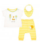 Комплект футболка штаны слюнявчик For My Baby 22621, р. 62