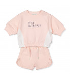 Комплект Bebetto Футболка Шорты K4778 Pink