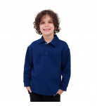 Лонгслив-поло Smil 116689 Blue