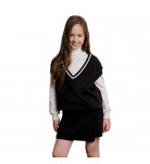 Жилет Art Knit 39668 Полоска Black
