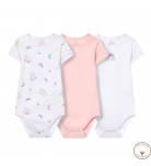 Набор боди Blukids Bio Cotton 6469432, 3 шт