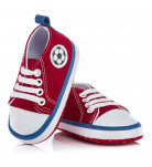 Пинетки Attractive Football Fan Red