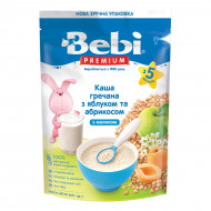Каша молочная Bebi Premium Гречневая с яблоком и абрикосами 200 г