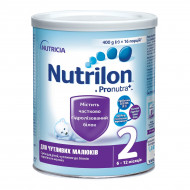 Cмесь молочная сухая Nutrilon Для чувствительных малышей 2, 400 г