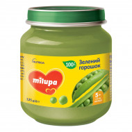 Пюре овощное Milupa Зеленый Горошек 125 г