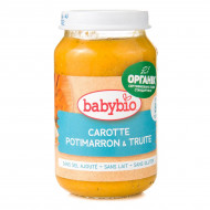 Органическое Пюре Babybio Морковь Тыква Форель 200 г