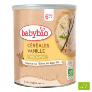 Каша органическая злаковая Babybio с киноа и ванилью 220 г