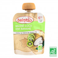 Пюре органическое Babybio на основе кокосового молока с бананом и киви 85 г