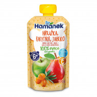 Пюре Hamanek Яблоко с грушей и облепихой 100 г