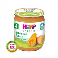 Овощное органическое пюре HiPP Первая детская тыква 125 г