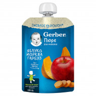 Пюре Gerber Яблоко Морковь Тыква 150 г