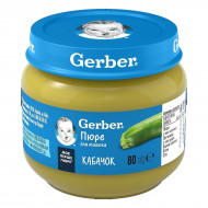Овощное пюре Gerber Кабачок 80 г