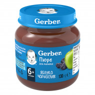Пюре Gerber Яблоко Чернослив 130 г