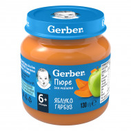 Пюре Gerber Яблоко Тыква 130 г