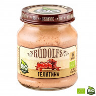 Пюре органическое Rudolfs Телятина 120 г