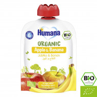 Пюре органическое Humana Яблоко Банан 90 г