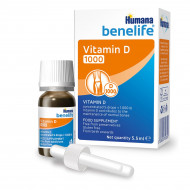 Диетическая добавка капли Humana Benelife D3 1000 МЕ 5,5 мл