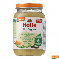 Пюре органическое Holle Картофель Горошек Цуккини 190 г