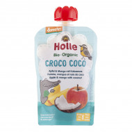 Пюре органическое Holle Croco Coco Яблоко Манго Кокос 100 г