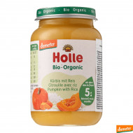 Пюре органическое Holle Тыква с рисом 190 г