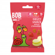 Снек фруктово-ягодный Bob Snail Яблоко-клубника 40 г 