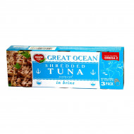 Тунец измельченный в собственном соку Great Ocean 3 х 85 мл