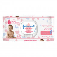 Влажные салфетки Johnson’s Нежная забота 56 шт