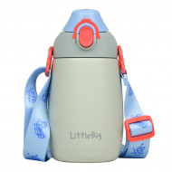 Термочашка Littlebig Rebel Серая 350 мл