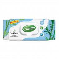 Влажные салфетки Smile с экстрактом бамбука 120 шт