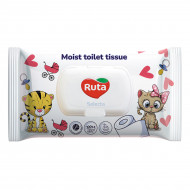 Влажная туалетная бумага Ruta Selecta 40 шт